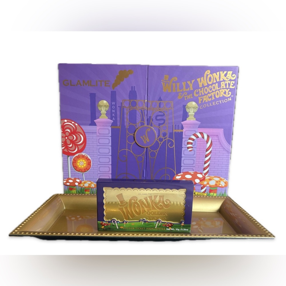Wonka x Glamlite Golden Ticket Highlighter